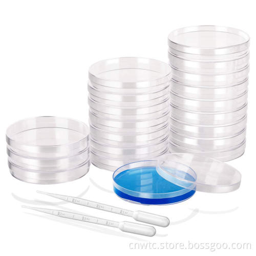 Online Shop for Sterile Disposable Plastic Petri Dishes in Various Sizes: 90x15mm, 60mm, 35mm, and 150mm